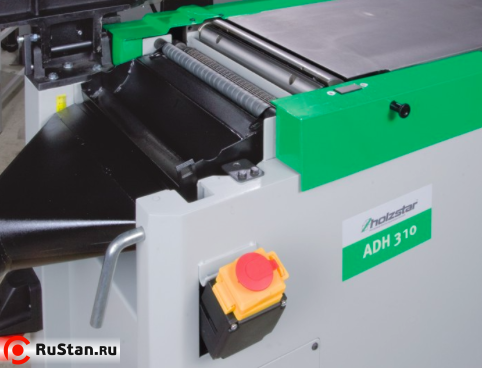 Равномерная автоматическая подача с защитой от обратного хода. Подающий вал с зубчатой нарезкой надежно удерживает заготовку. фото №5 ADH 310 фото №5